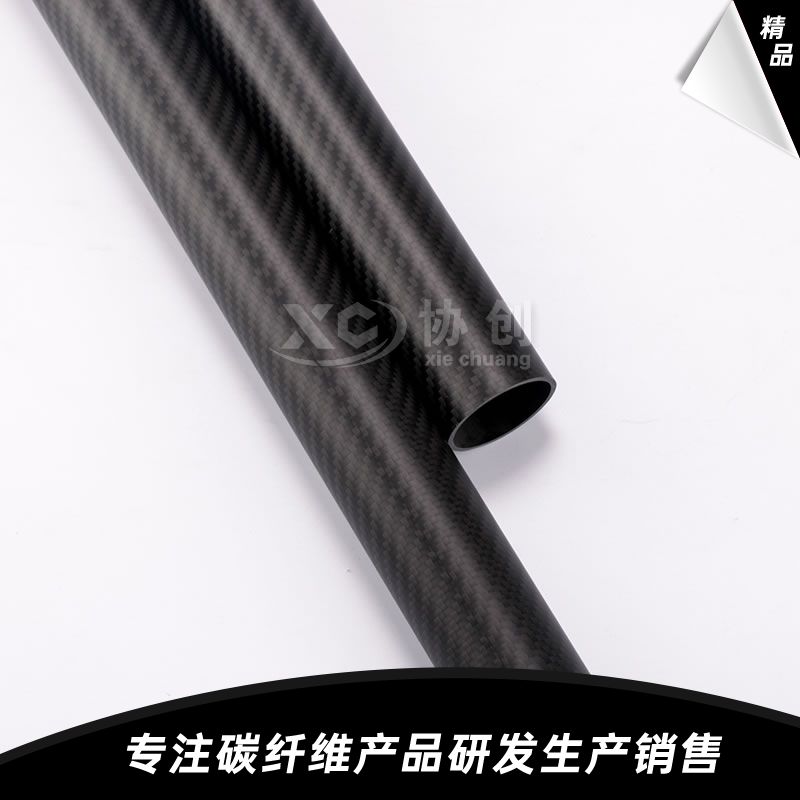 3K斜紋啞光全碳纖維管36-40-1000(2)
